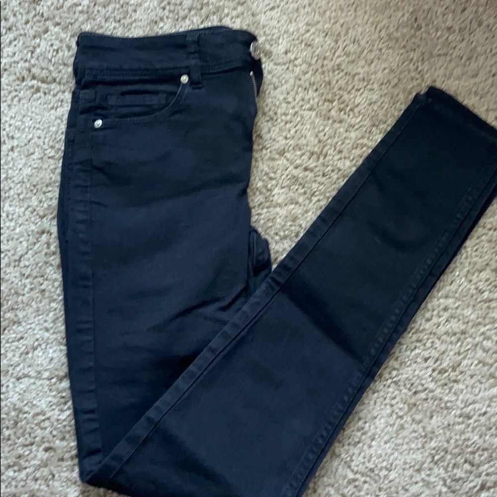 H&M Divided High Waisted Skinny Jeans